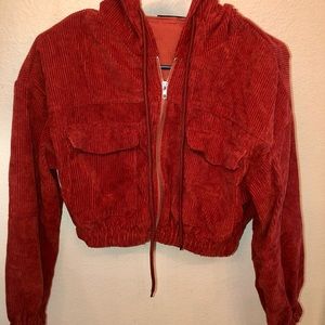 cargo cropped jacket